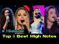 Download Lagu I Surrender (Celine Dion) - Rara Lida, Madison, Bianca and more | Top 9 Best High Notes