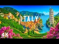 Italy 4K - Historic Beauty and Stunning Landscapes with Soothing Music