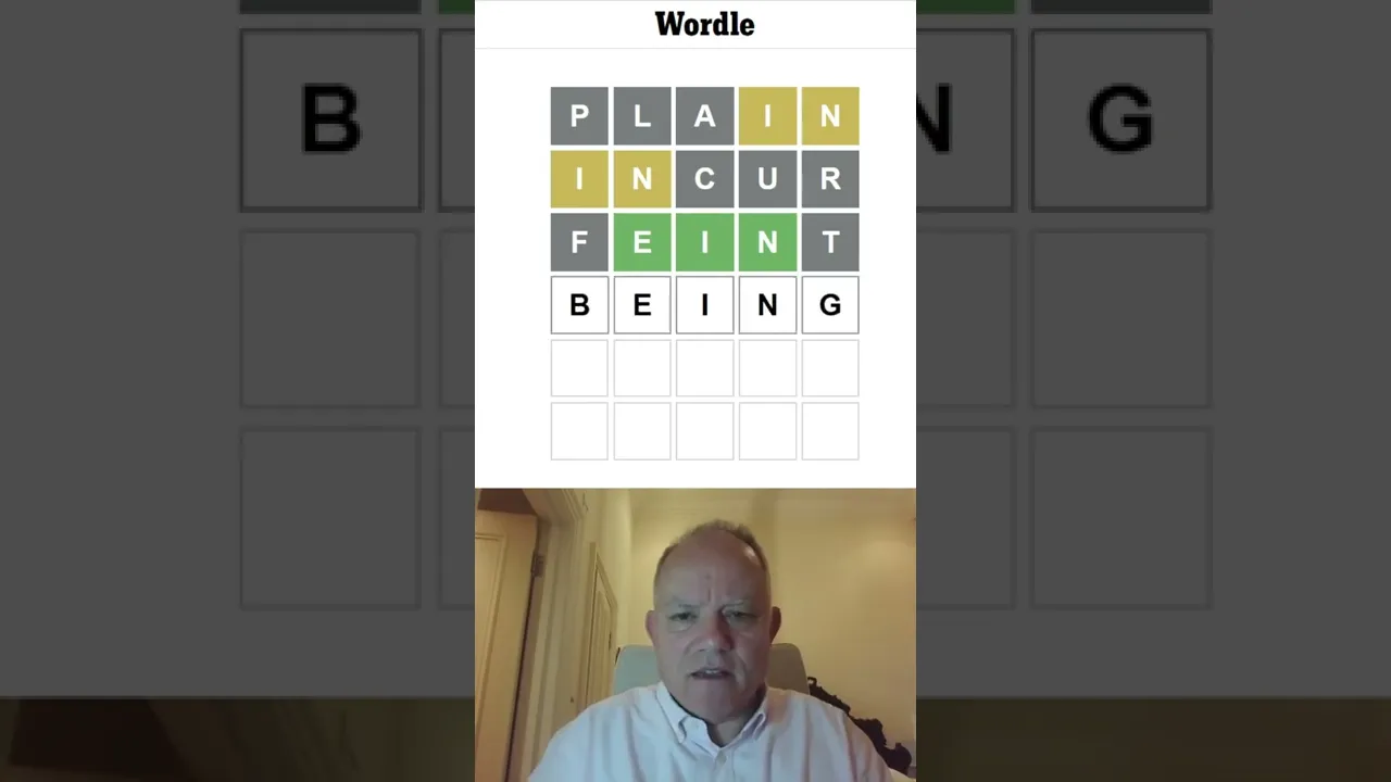 Wordle in a Minute - 17th May