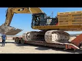 Download Lagu Cat 390F Excavator Transport Across A Massive Site– Heavy Haul In Action 4K - Sotiriadis-Labrianidis
