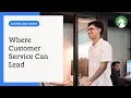 Where customer service can lead