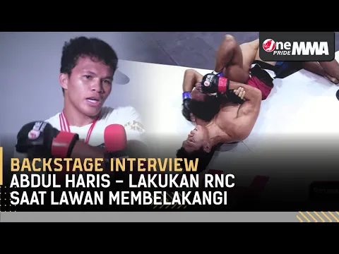 Menang Kuncian, Laode Abdul Haris Ungkap Beruntung Sudah Belajar Ground Fighting || Fight Night #37