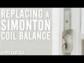 How to replace a Simonton window coil balance