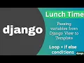 Passing variables from Django View to Template Loop over items in templates