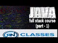 Java full stack course Part 1