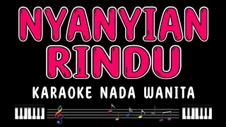 nyanyian rindu karaoke nada wanita evie tamala 