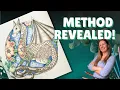 Retrospective Coloring Tutorial How I Colored A Magical Dragon Johanna Basford s Magical Worlds