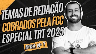 Tip #7 from the TRT 2025 Special: essay topics required by the FCC in 2024 | Prof. Raphael Reis