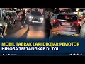 Viral Mobil Tabrak Lari di Ciwastra, Dikejar Pemotor Hingga Tertangkap di Tol Gedebage