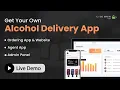 Build Your Liquor Delivery App Like Drizly Uber For Alcohol Delivery Drizly Clone - Live Demo