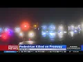 SigAlert issued for 405 Freeway after pedestrian killed while running across lanes
