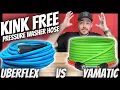 UPGRADE YOUR PRESSURE WASHER HOSE Best Kink Free Uberflex VS Yamatic