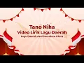 Video Lirik Lagu Daerah | Tano Niha