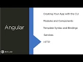 Webinar Angular from scratch