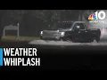 Vacationers experience weather whiplash on Cape Cod