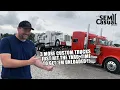 Big Rig Delivery ALERT UN-Decking New Peterbilt Semi Trucks