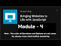 Module-4 Interacting with data