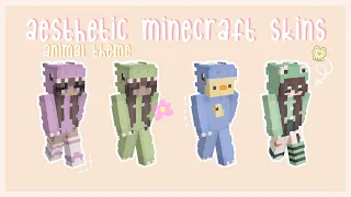 aesthetic minecraft animal themed skins w download links