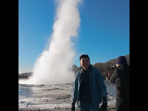 Khoảnh khắc bất ngờ từ hố sâu bí ẩn ở Iceland Băng Đảo #KhoaiLangThang