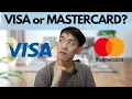 Visa or Mastercard Credit Card Payment Networks