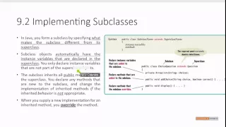 CS140 Java - Chapter 9 Inheritance