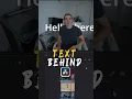 Text behind person effect in DaVinci Resolve