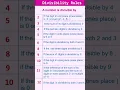Download Lagu Divisibility rule | Divisibility Rule of 2,3,4,5,6,8,9,10,11 and 12 | Learn \u0026 Nurture #shortsvideo