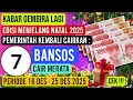 Lagu INSTRUKSI PRESIDEN ☑ 7 BANSOS INI HARUS CAIR MENJELANG NATARU 16 DES - 25 DES 2025 •CEK SEMOGA DAPAT