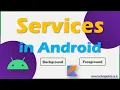 Services in Android - full Tutorial about Background service and foreground service with examples