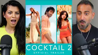 cocktail 2 official trailer reaction shahid kapoor kriti sanon rashmika mandanna