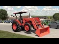 2014 Kubota M7040 Tractor w Loader Pre-Emission Engine