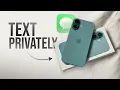 How to Text Private on iPhone tutorial