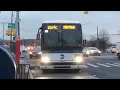 Midtown Bound 2014 Prevost X3-45 2493 SIM4C Express Bus From Nome Av To Fulton St