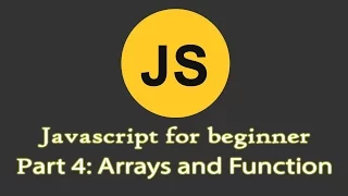JavaScript Tutorial Step by Step - Part 4