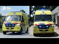 Download Lagu [Primeur!] Gloednieuwe Ambulance 15-135 met spoed naar een ongeval in Nootdorp!