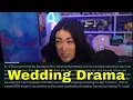 Watching TV at a Wedding