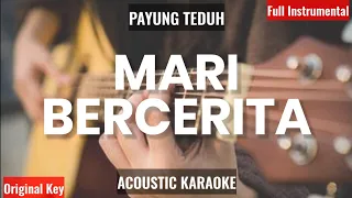 Download Mari Bercerita - Payung Teduh | Instrumental+Lyrics (KARAOKE FULL MUSIC) MP3