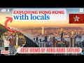 Download Lagu Hong Kong Island's Tour with Locals | Victoria Peak Tour | World's Longest ESCALATORS | Causeway 🇭🇰