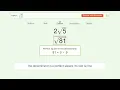 Simplify sqrt - Square Root of a Fraction Tiger Algebra Solver