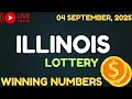 Illinois Midday Lottery Results For - 04 Sep 2025