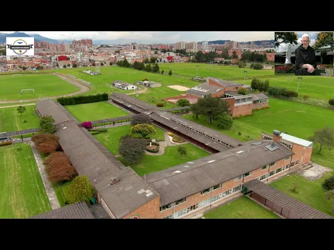 Download MP3 VOLANDO EN DRONE 4K - BOGOTA- COLEGIO SAN CARLOS - COLOMBIA