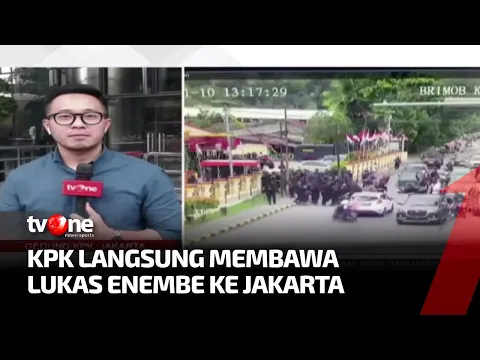 Lukas Enembe Masih Dalam Perjalanan Menuju Gedung KPK
