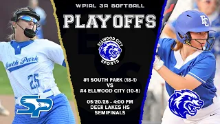 ECS Softball WPIAL Semifinals - Ellwood City vs South Park 26