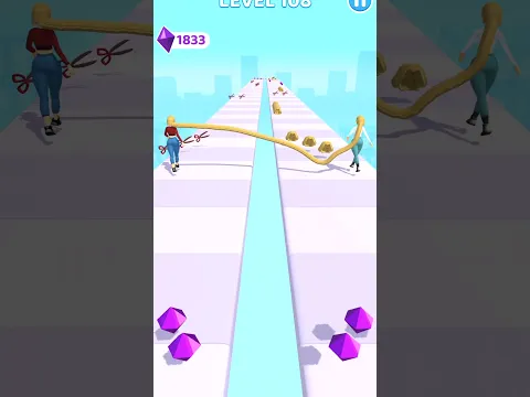 Elas estão grudadas pelos cabelos #shorts #short #shortvideo #gaming #gameplay #games