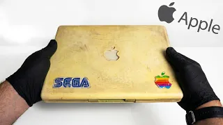Trash Apple MacBook to RetroGaming  Console: Full Restoration & Repair ASMR