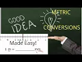 Maths made easy Metric conversions explained simple trick