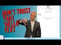 What s behind those ridiculous random hello text messages Kurt the CyberGuy