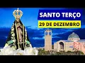 Lagu Santo Terço de Hoje - 29/12/2025 | Mistérios Gozosos | Segunda-feira