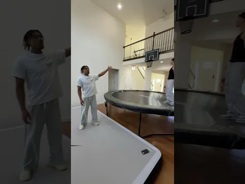 I Turned my House into a Trampoline Park!👀