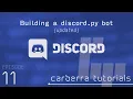 Command specific error handling - Building a discord py bot